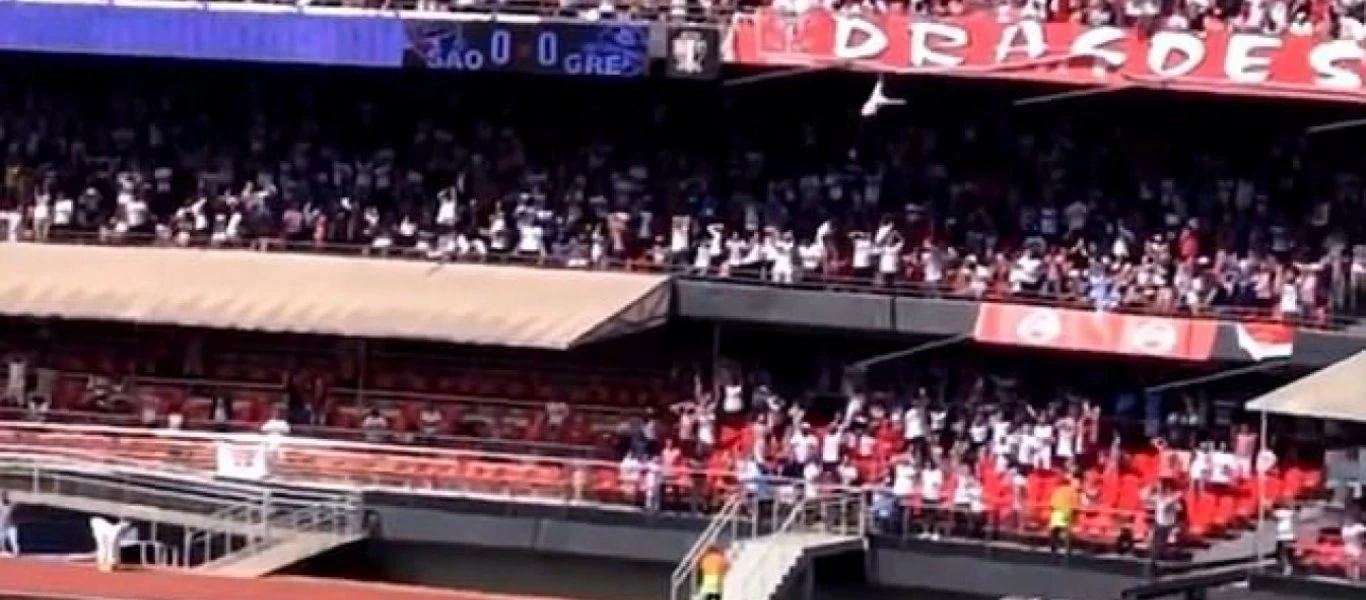 Τύχη βουνό: οπαδός έπεσα από διάζωμα 12 μέτρων και την «έβγαλε καθαρή» (βίντεο)